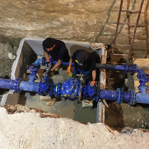 AQP – Trinitapoli (BT) – Avviamento e regolazione valvola riduttrice e stabilizzatrice di pressione