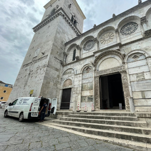 Risanamento pluviale (Relining) – Duomo di Benevento